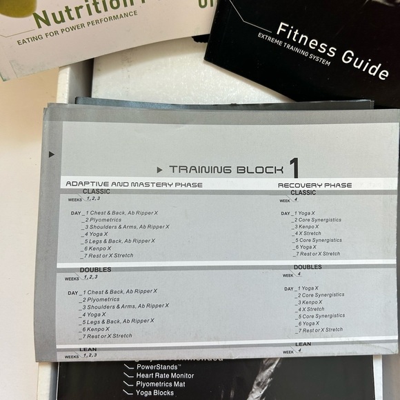 P90X DVD Workout Base Kit, Home Gym Bodyweight Exercise Program, Beach Body - Picture 7 of 7